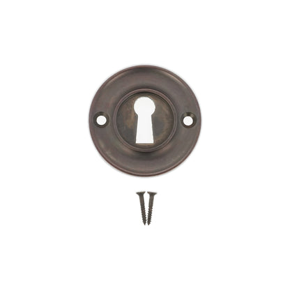 Slimline Standard Escutcheon Aged Bronze