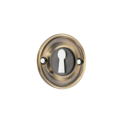 Slimline Standard Escutcheon Antique Brass
