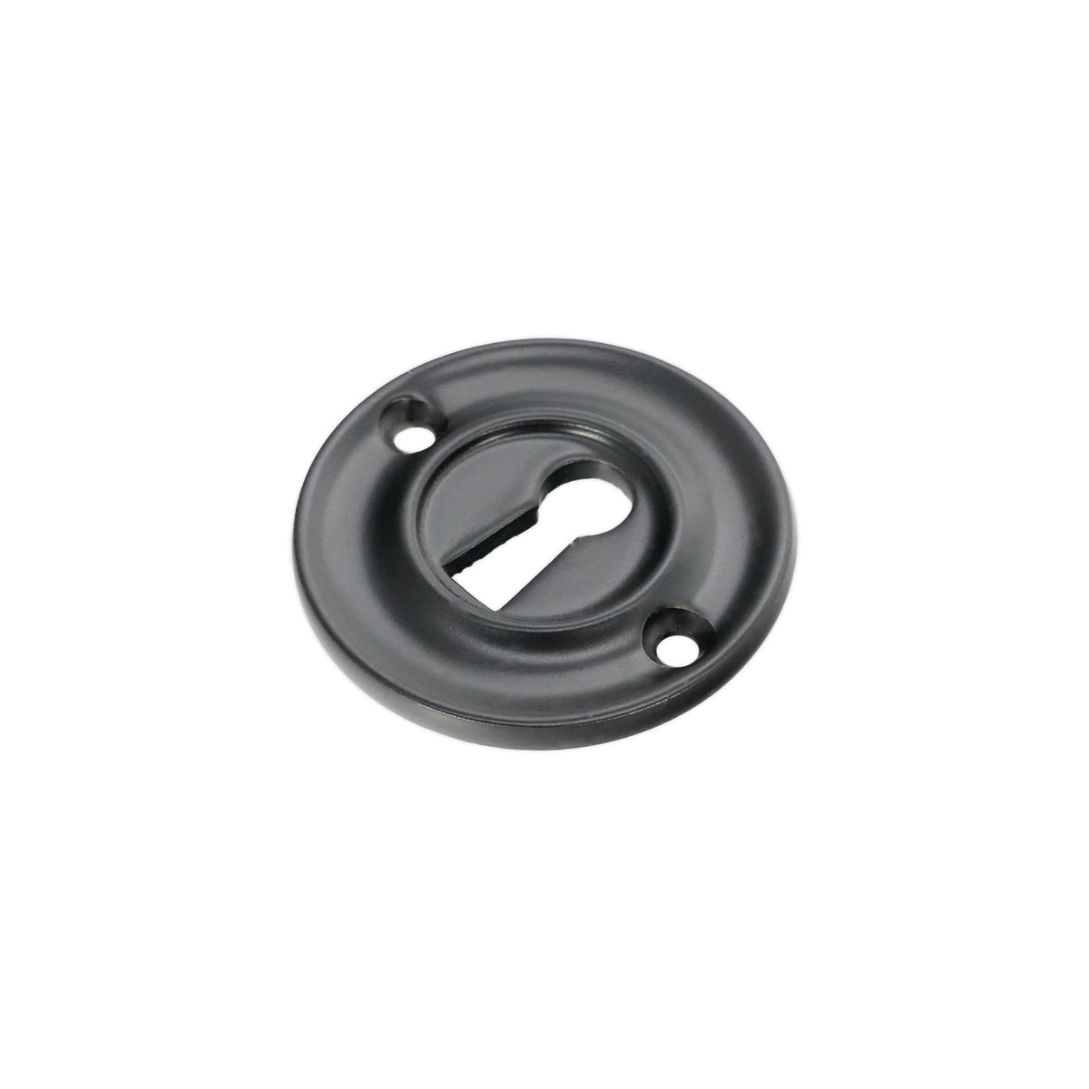 Slimline Standard Escutcheon Matt Black