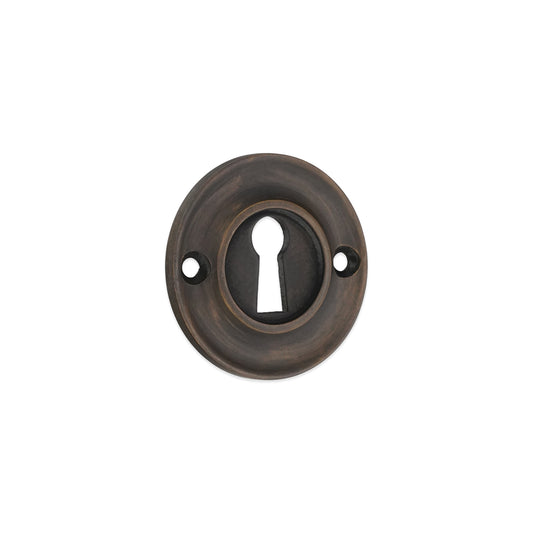 Slimline Standard Escutcheon Matt Antique