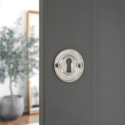 Slimline Standard Escutcheon Polished Nickel