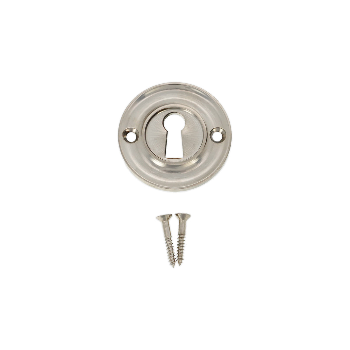 Slimline Standard Escutcheon Polished Nickel