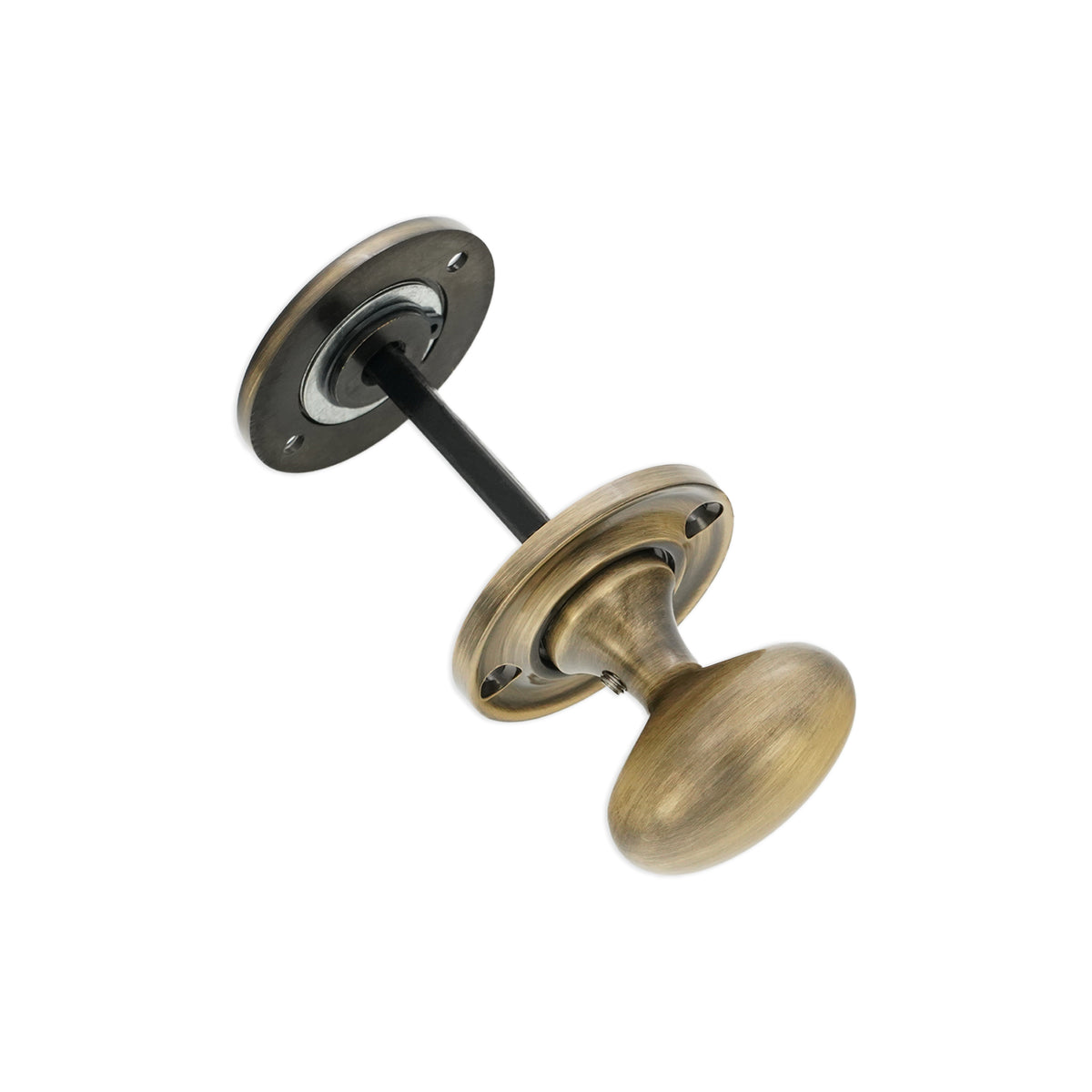 Slimline Turn & Release Antique Brass