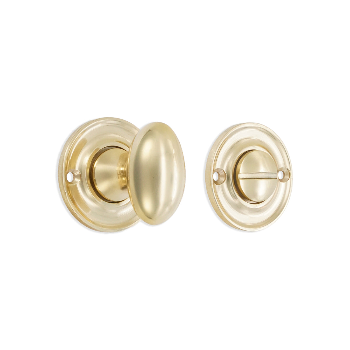 Slimline Turn & Release Polished Brass