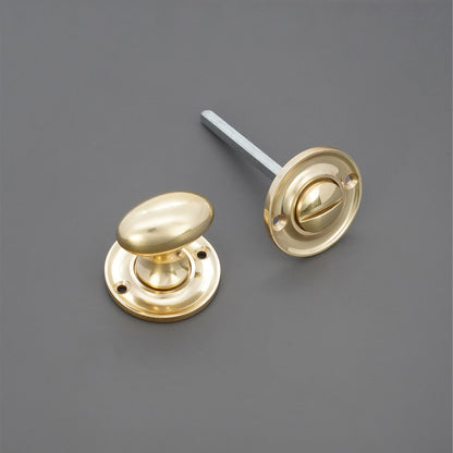 Slimline Turn & Release Polished Brass