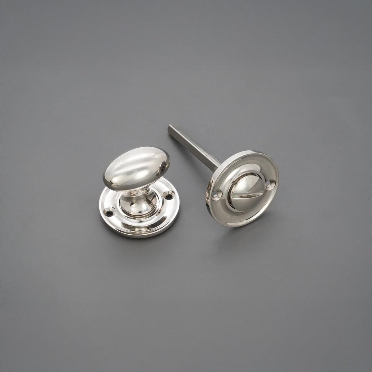 Slimline Turn & Release Polished Nickel