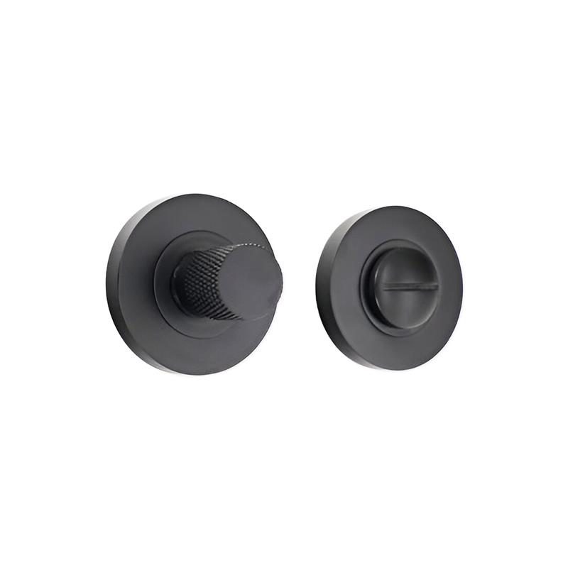 Jewel Knurlmond Thumb Turn & Release Matt Black
