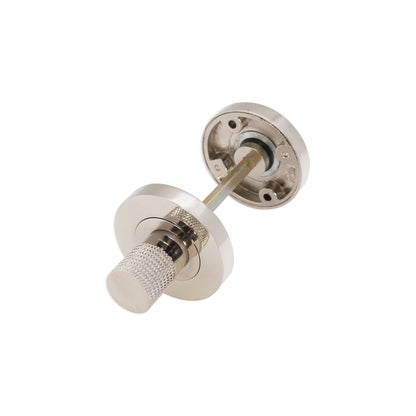 Jewel Knurlmond Thumb Turn & Release Polished Nickel