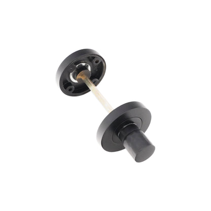 Hammered Knurlmond Thumb Turn & Release Matt Black