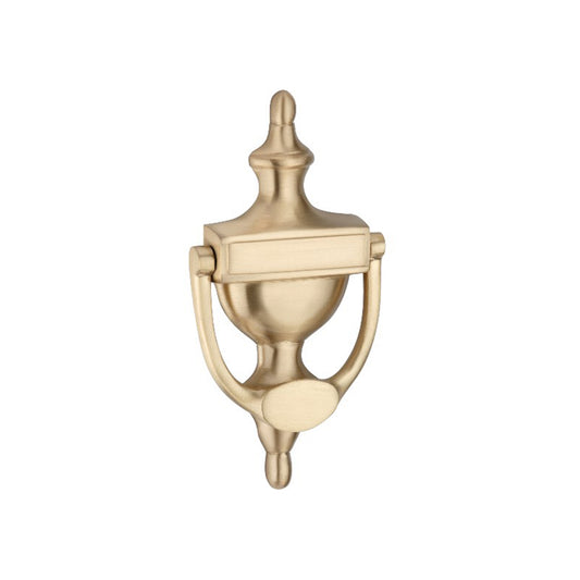 Victorian Door Knocker 150mm Satin Brass