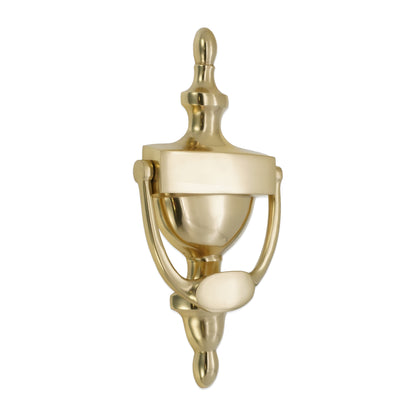 Victorian Door Knocker 200mm Polished Brass