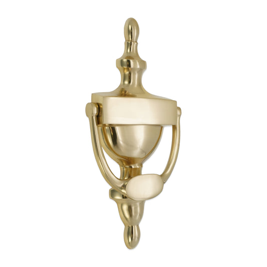 Victorian Door Knocker 200mm Polished Brass