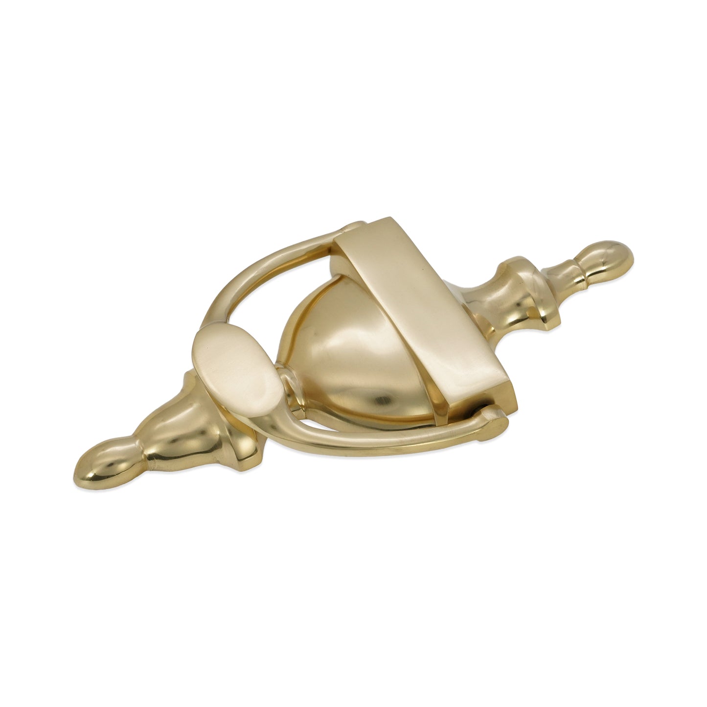 Victorian Door Knocker 200mm Polished Brass
