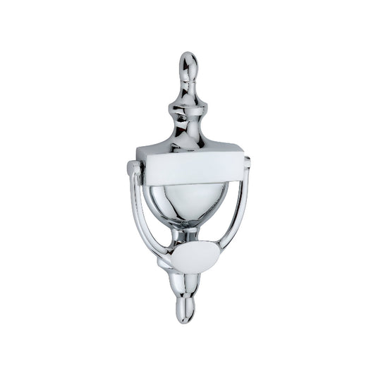 Victorian Door Knocker 200mm Polished Chrome