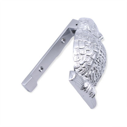 Owl Door Knocker Polished Chrome