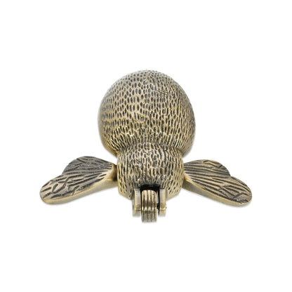 Bumble Bee Door Knocker Antique Brass