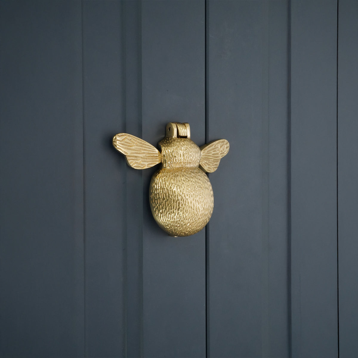 Bumble Bee Door Knocker Polished Brass