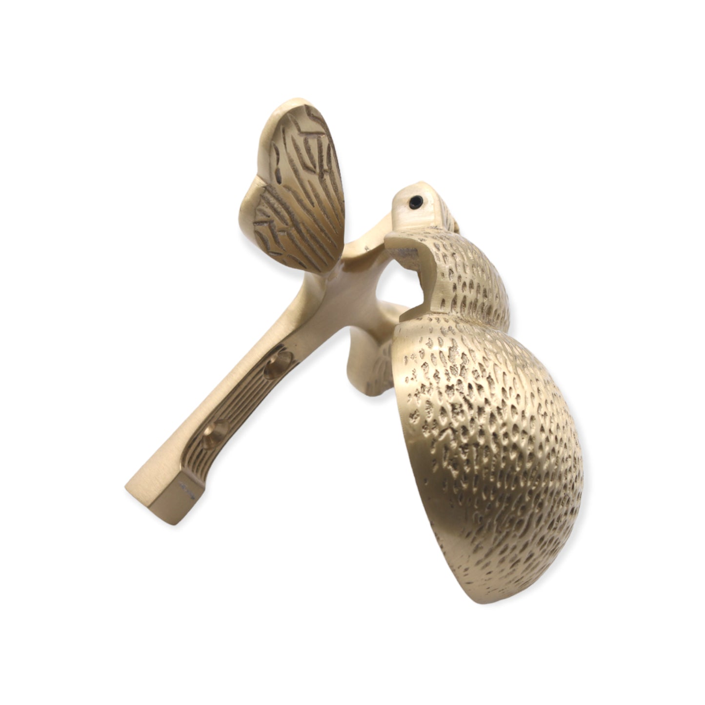 Bumble Bee Door Knocker Satin Brass