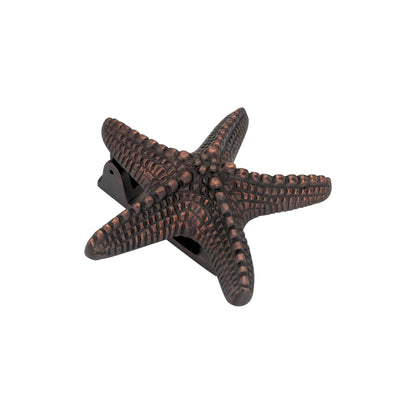 Starfish Door Knocker Aged Bronze