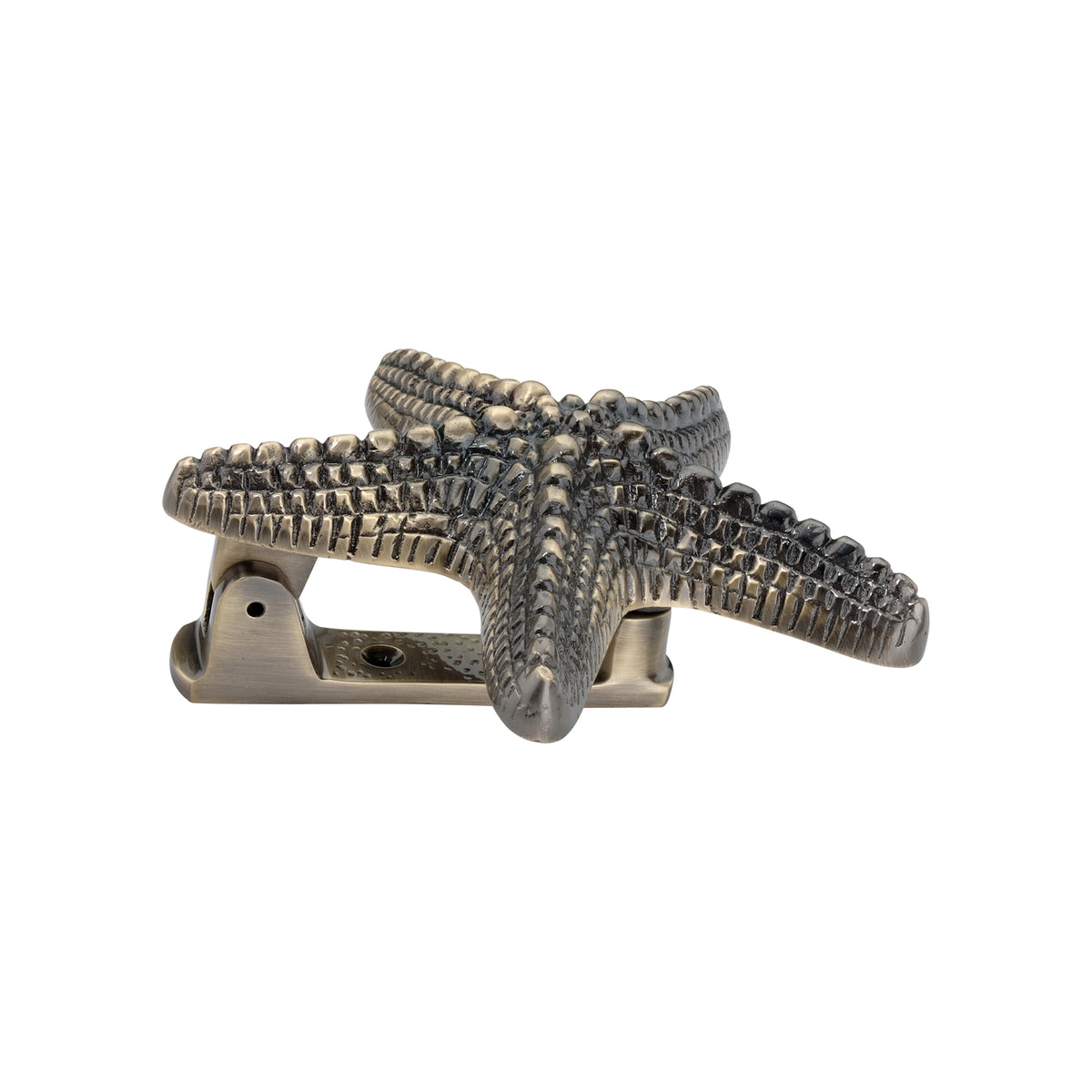 Starfish Door Knocker Antique Brass