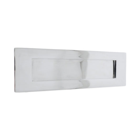 Victorian Letter Plate 250mm Polished Chrome