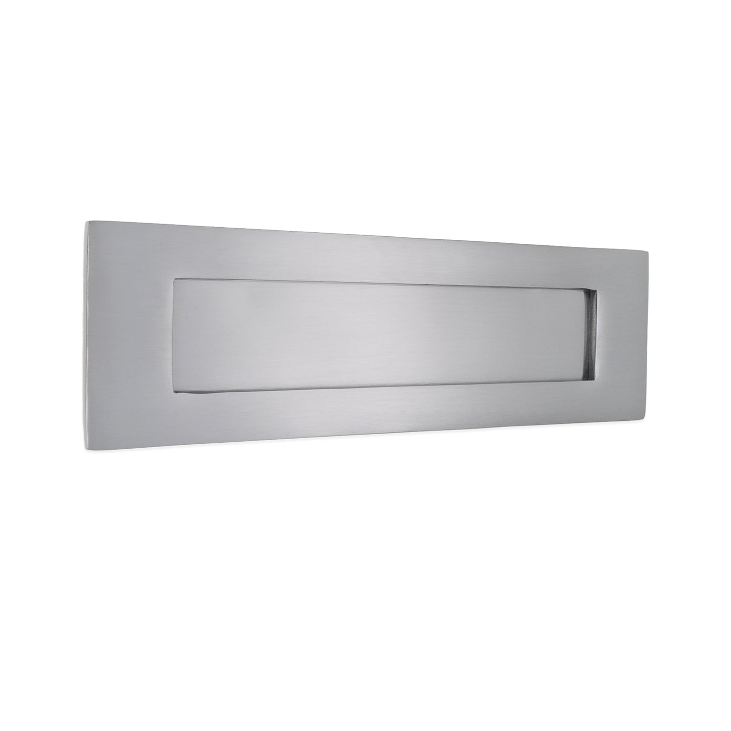 Victorian Letter Plate 250mm Satin Chrome