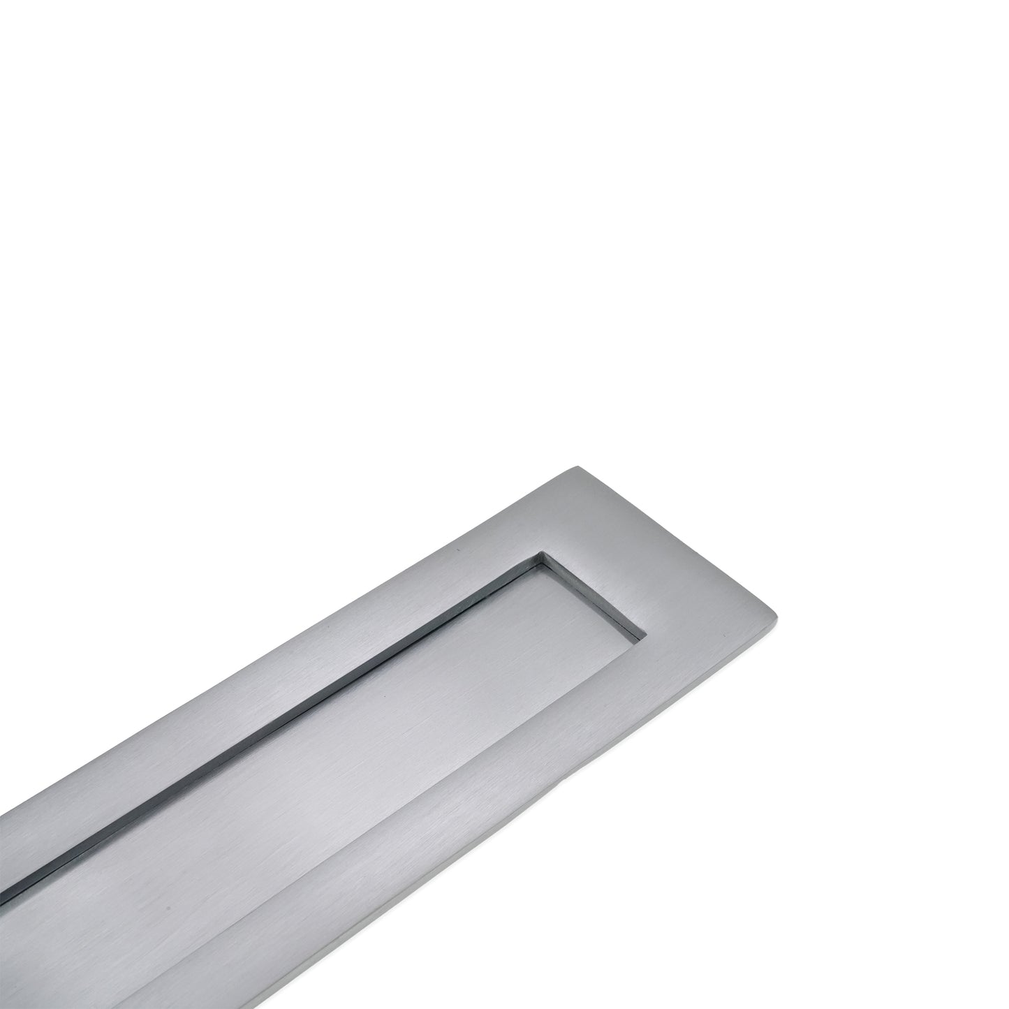 Victorian Letter Plate 250mm Satin Chrome