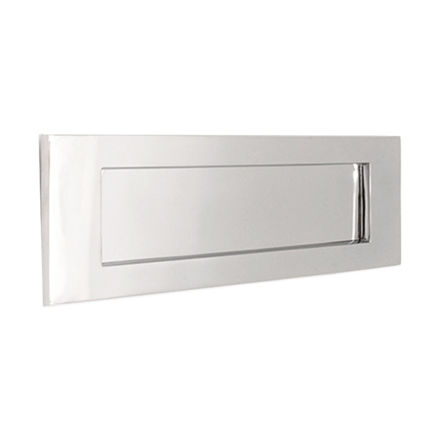 Victorian Letter Plate 300mm Polished Chrome