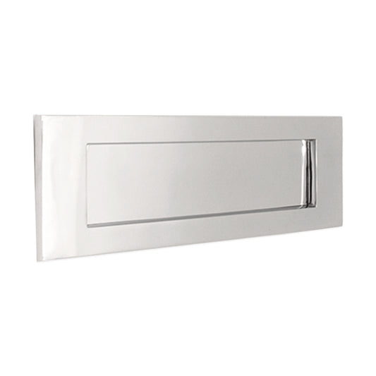 Victorian Letter Plate 300mm Polished Chrome