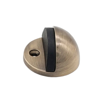 Half Moon Door Stopper Antique Brass