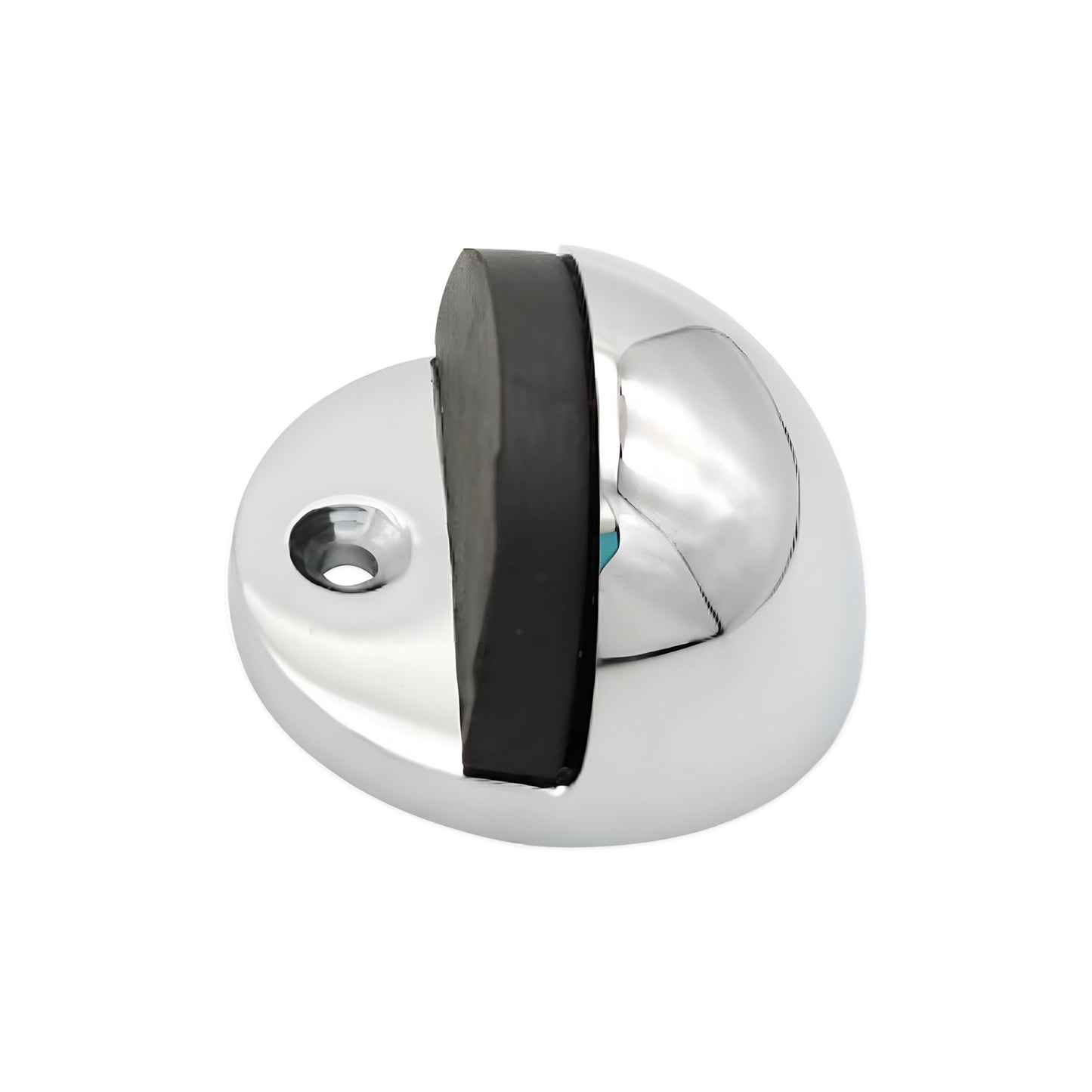 Half Moon Door Stopper Polished Chrome