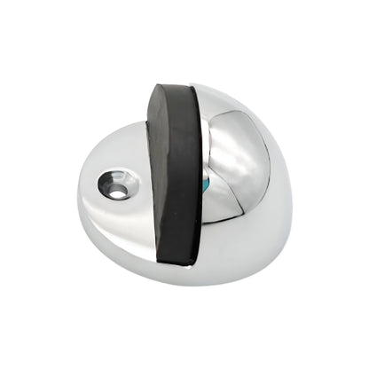 Half Moon Door Stopper Polished Chrome