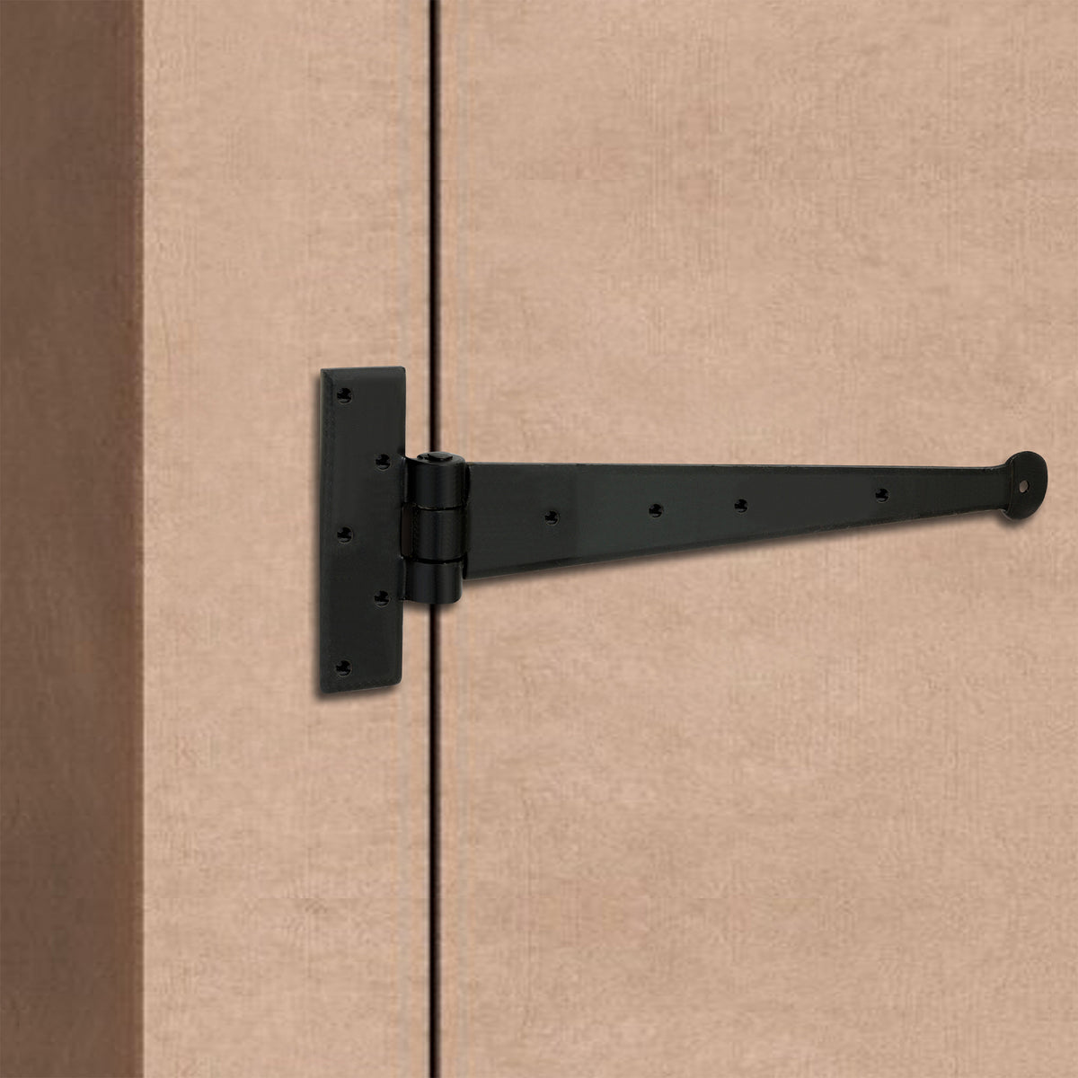 T - Hinges  Penny End Beeswax 12" 300mm