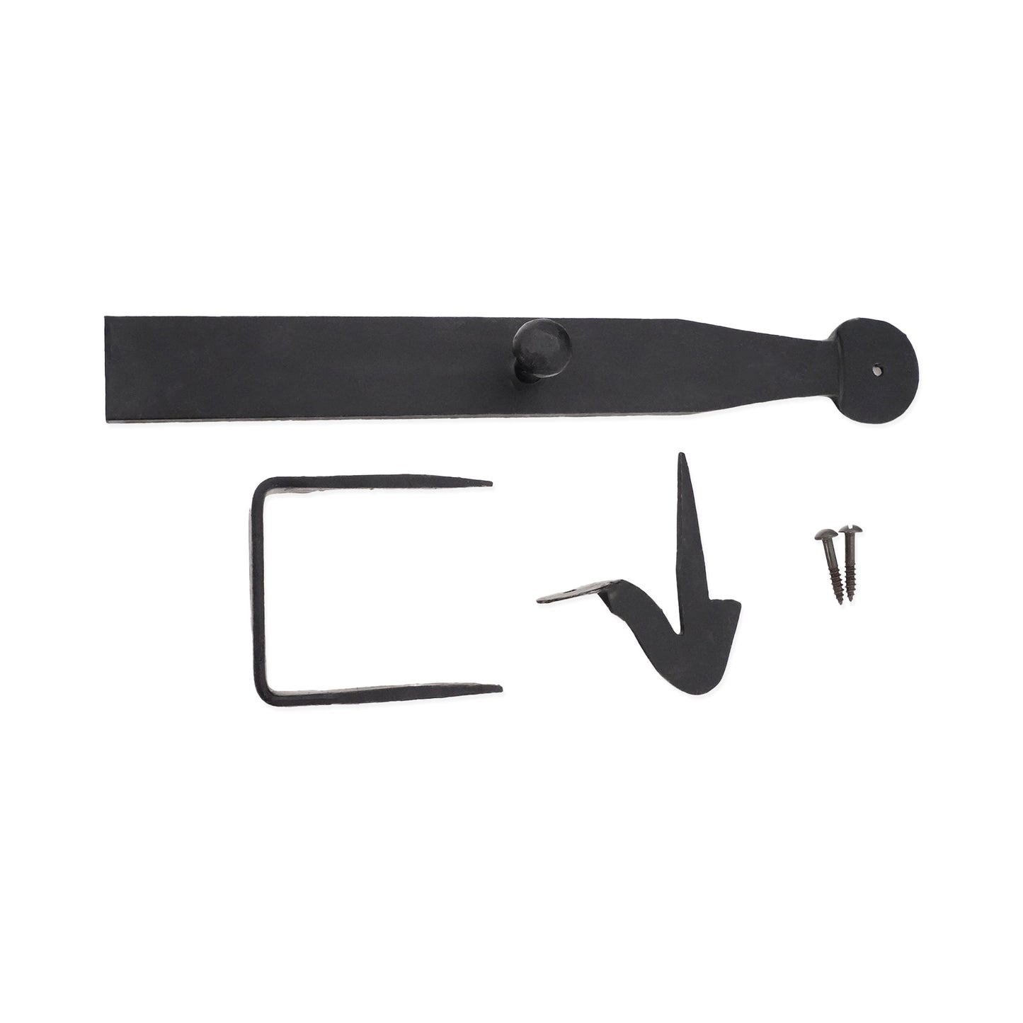 Iron Door Latch Set Beeswax