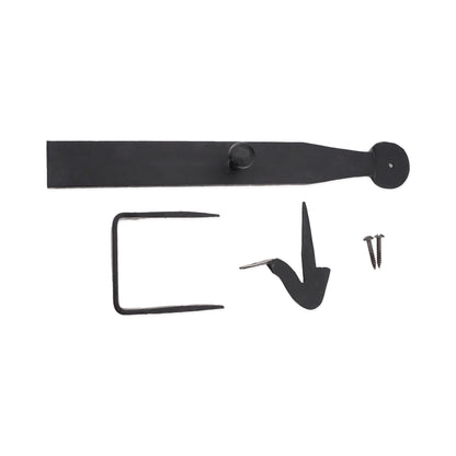 Iron Door Latch Set Beeswax