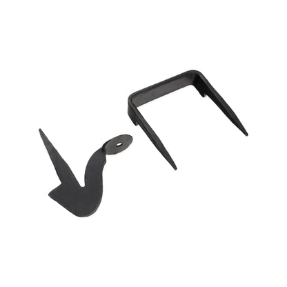 Iron Door Latch Set Beeswax