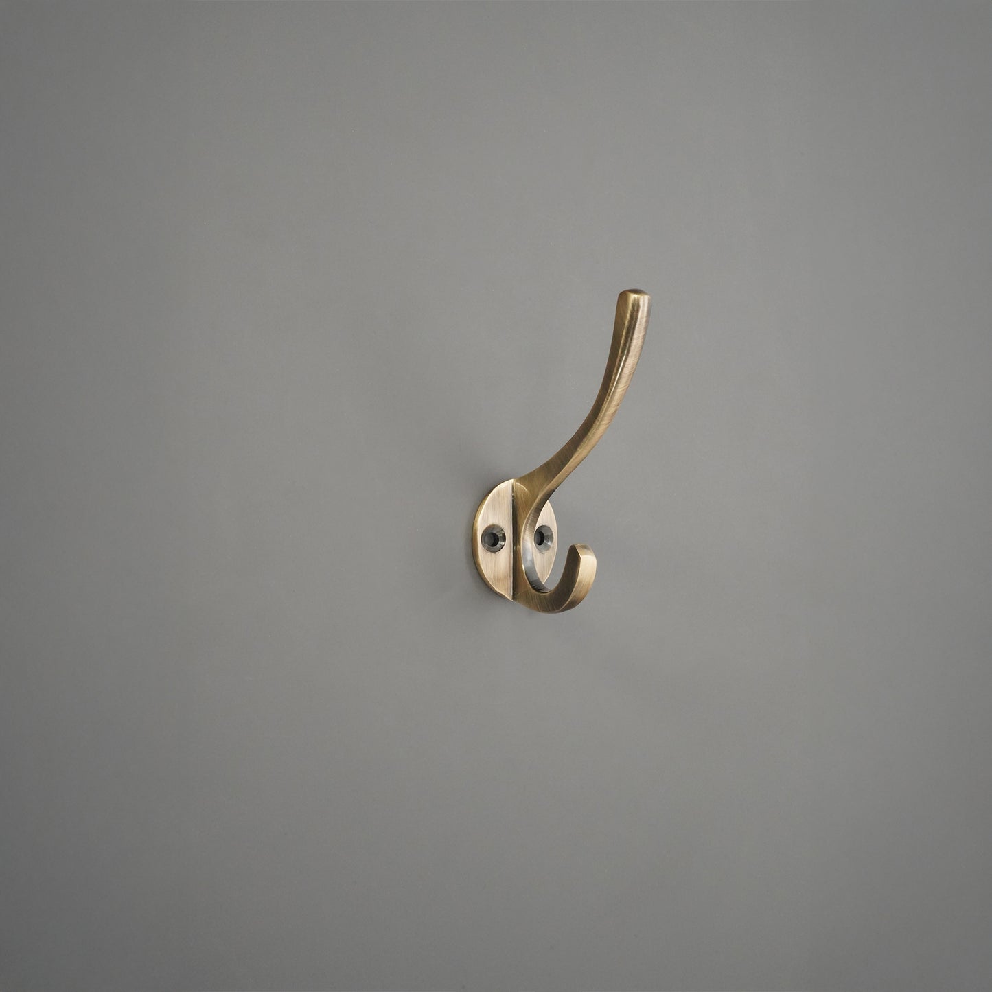 Victorian Coat Hook 87mm Antique Brass