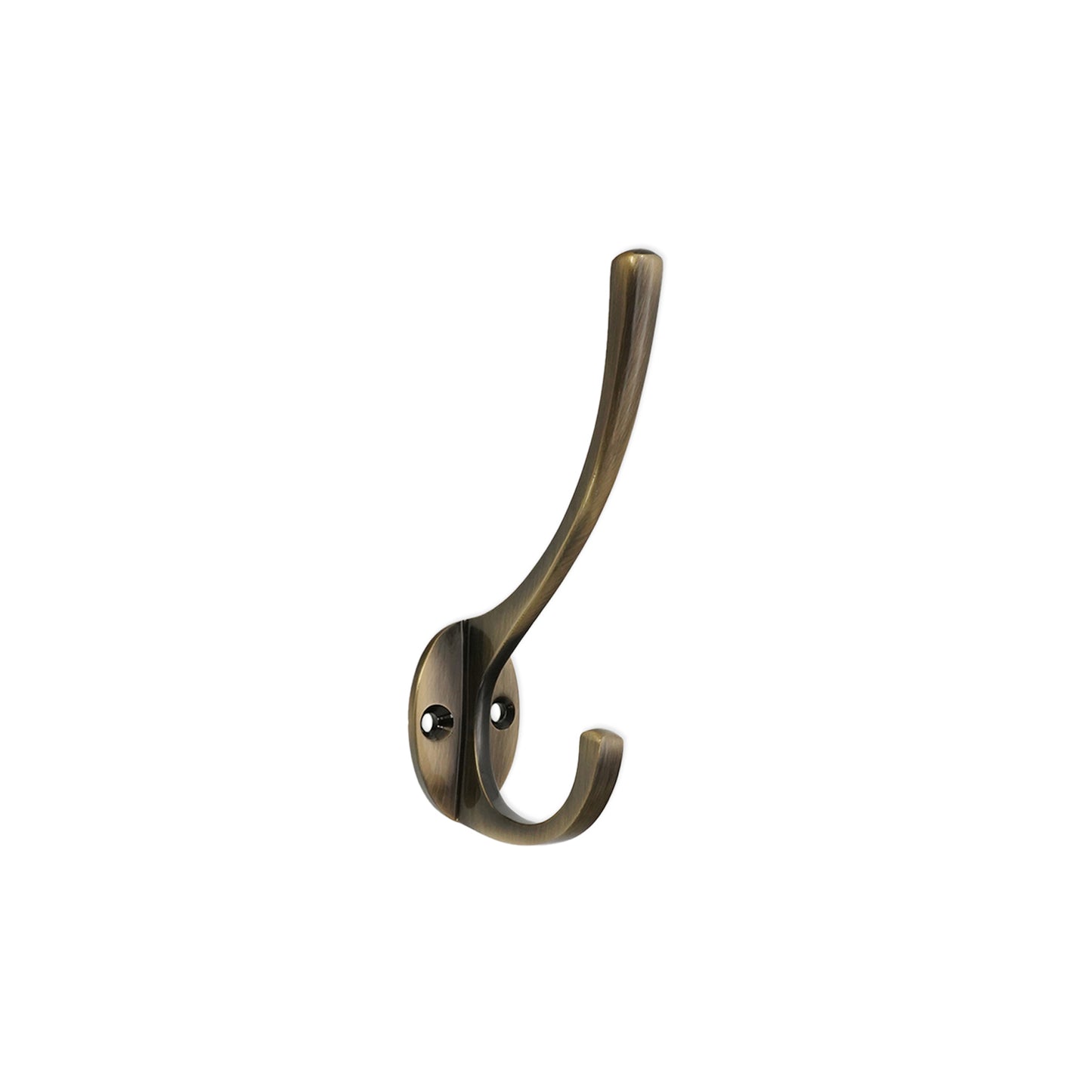 Victorian Coat Hook 115mm Antique Brass