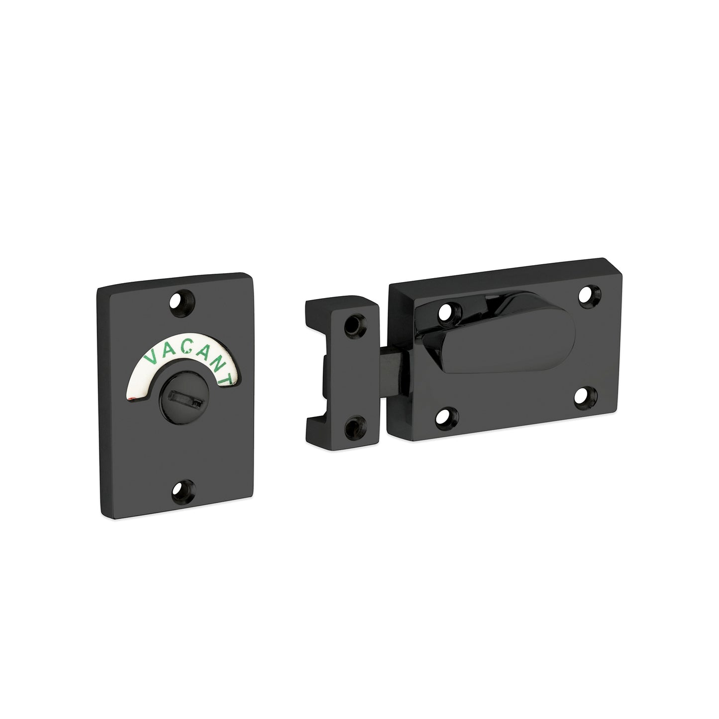 Indicator Bolt Latch Matt Black