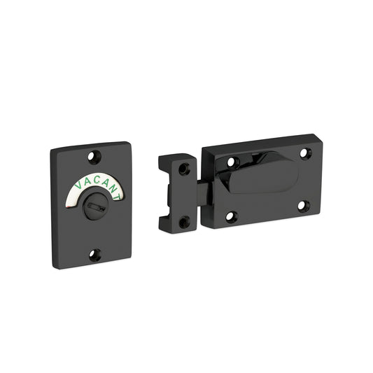 Indicator Bolt Latch Matt Black