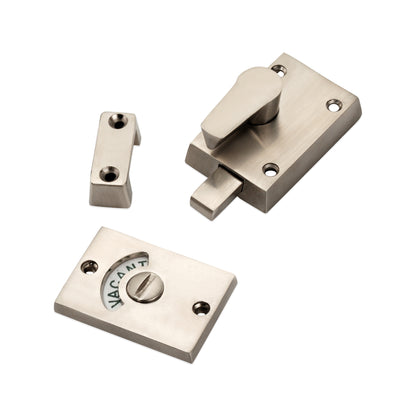 Indicator Bolt Latch Satin Nickel