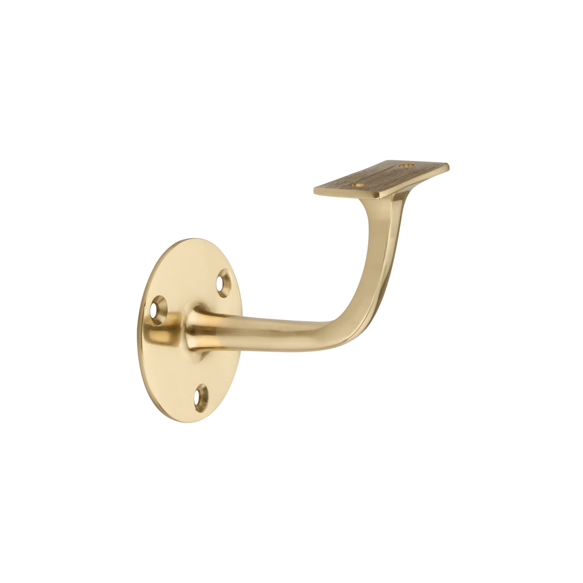 Brass Handrail Bracket Polished Brass
