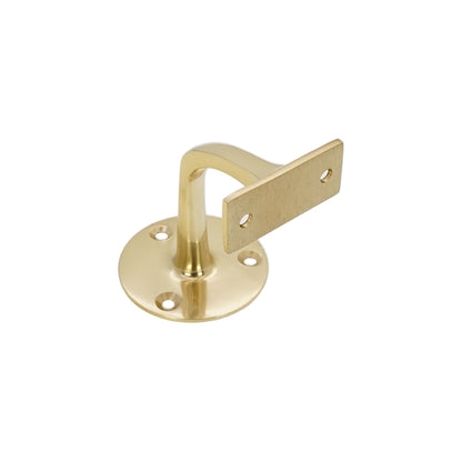 Brass Handrail Bracket Polished Brass