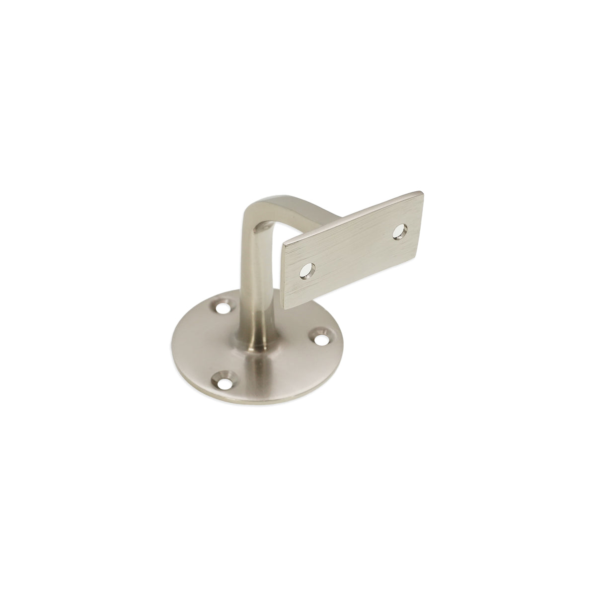 Brass Handrail Bracket Satin Nickel