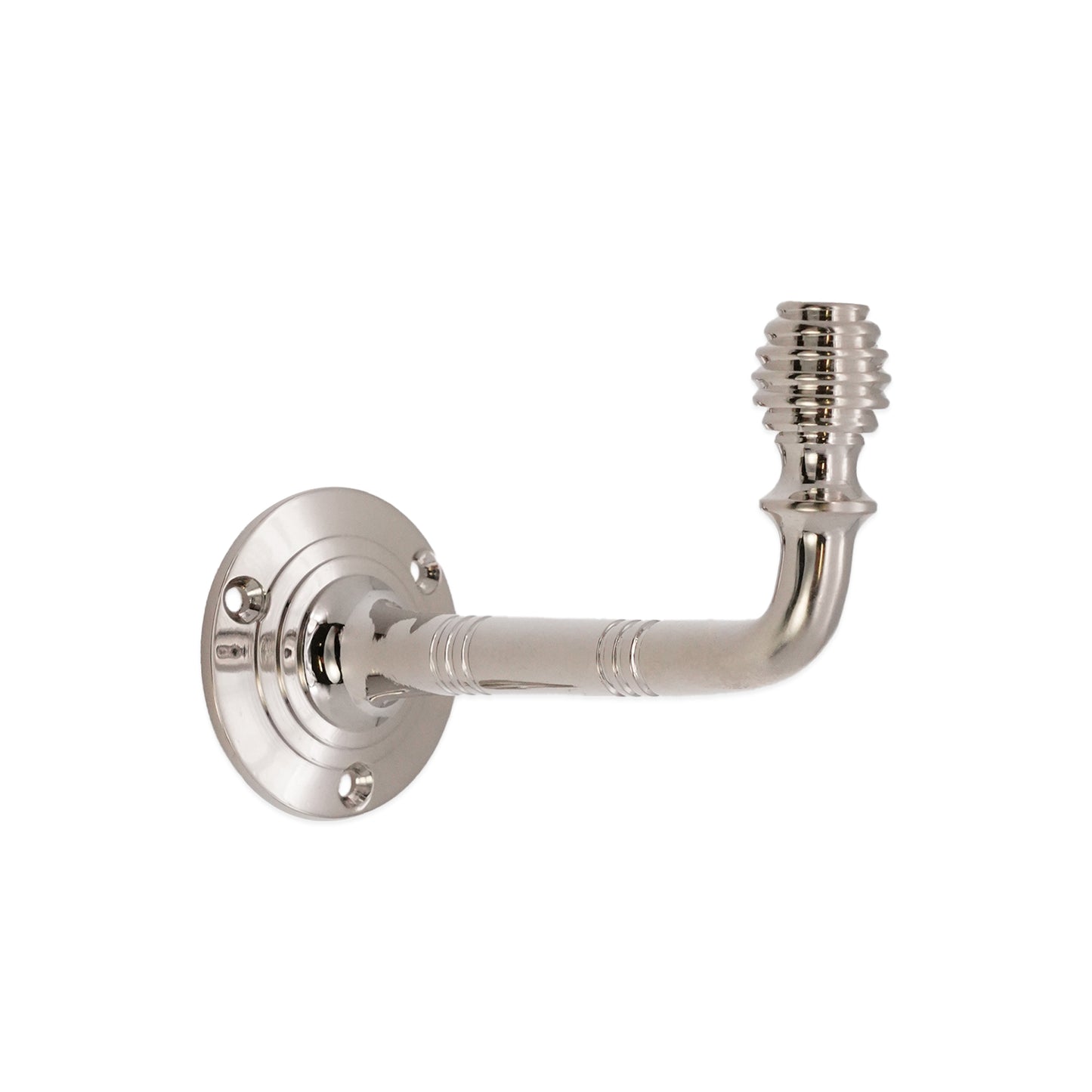 Beehive Large Coat Hook  Polished Nickel