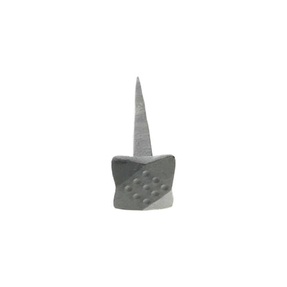 Square Dotted Head Iron Nail 1" x 3" Beeswax