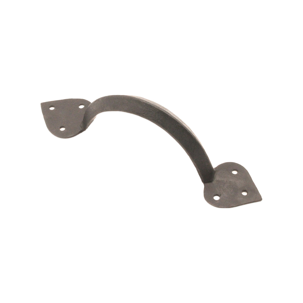Iron Door Handle Arrow End 8" - 200mm Beeswax