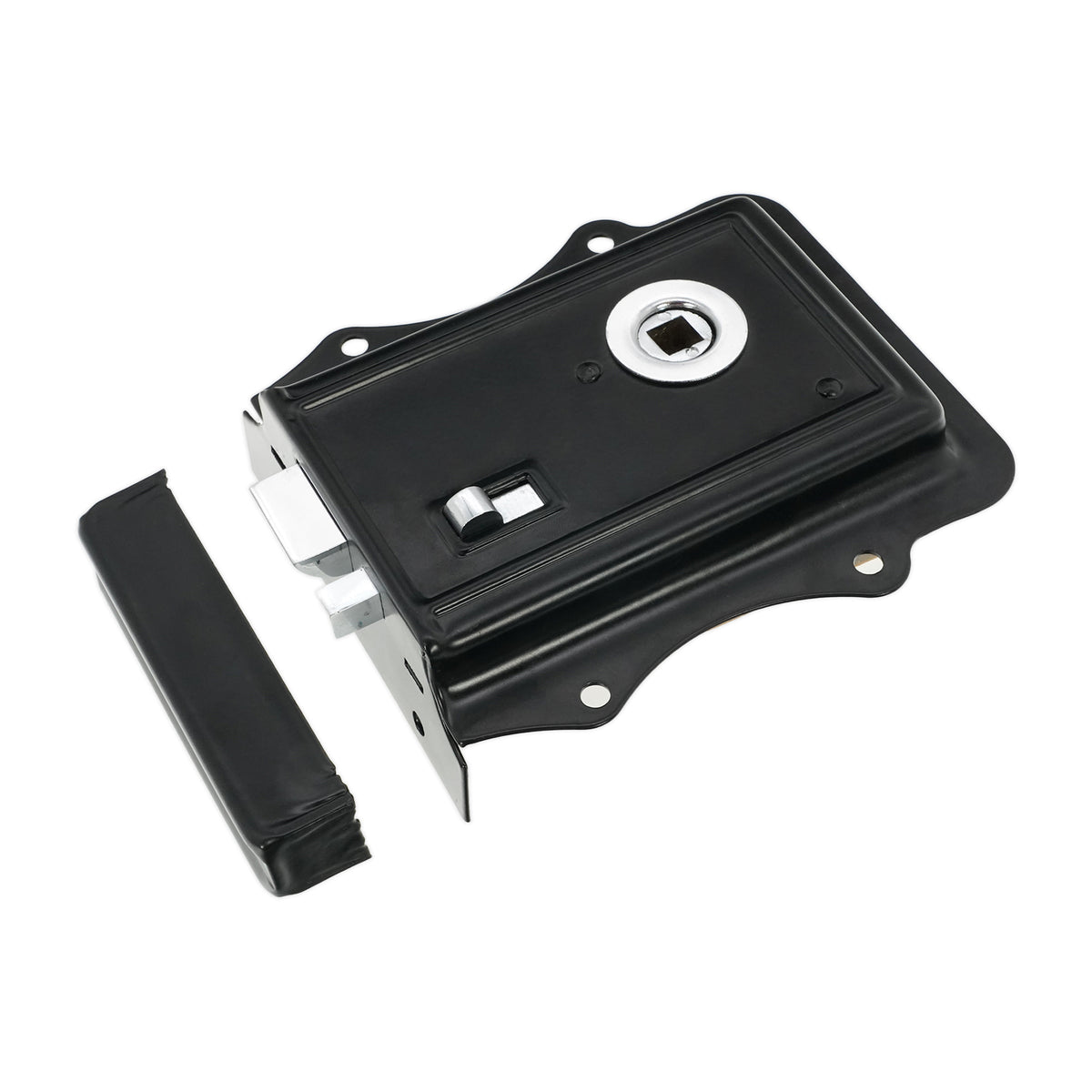Iron Rim Lock Olde - Black/Chrome