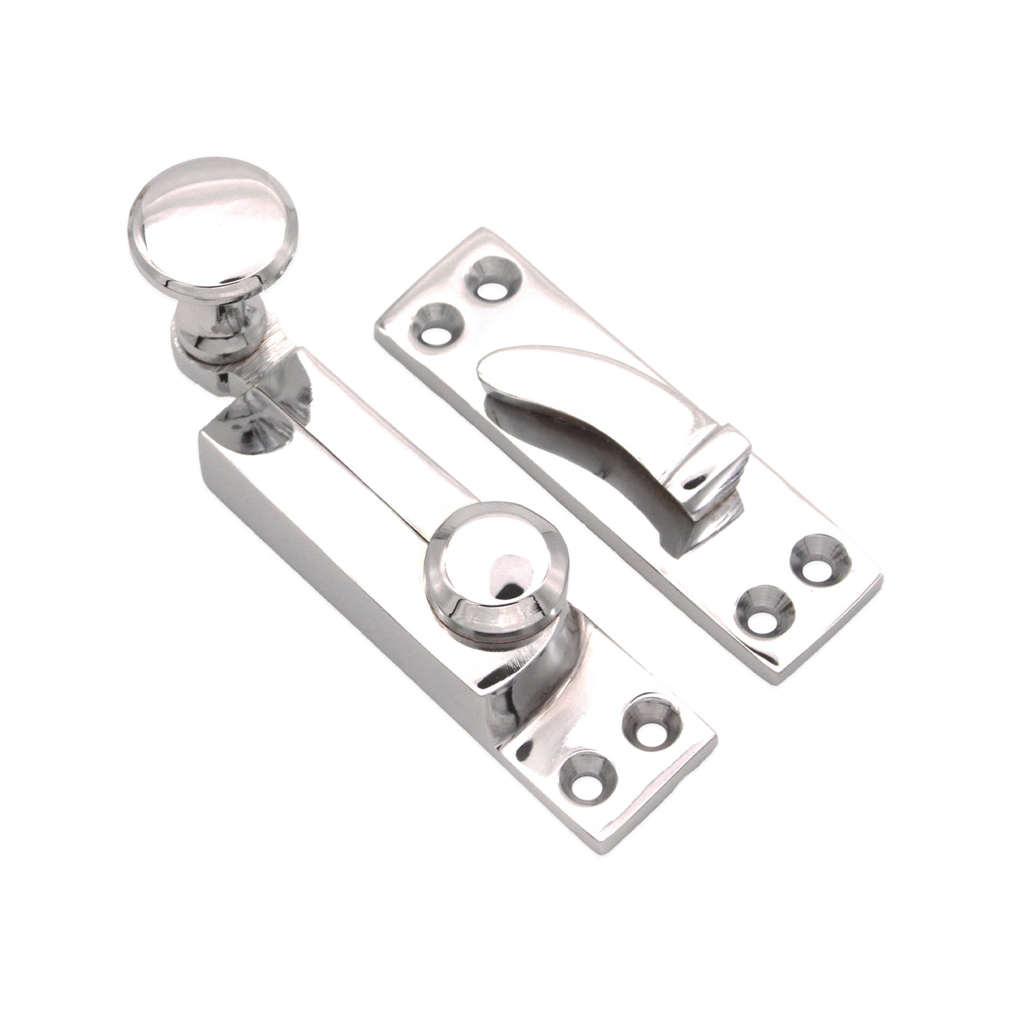 Quadrant Sliding Arm Fastener Polished Chrome