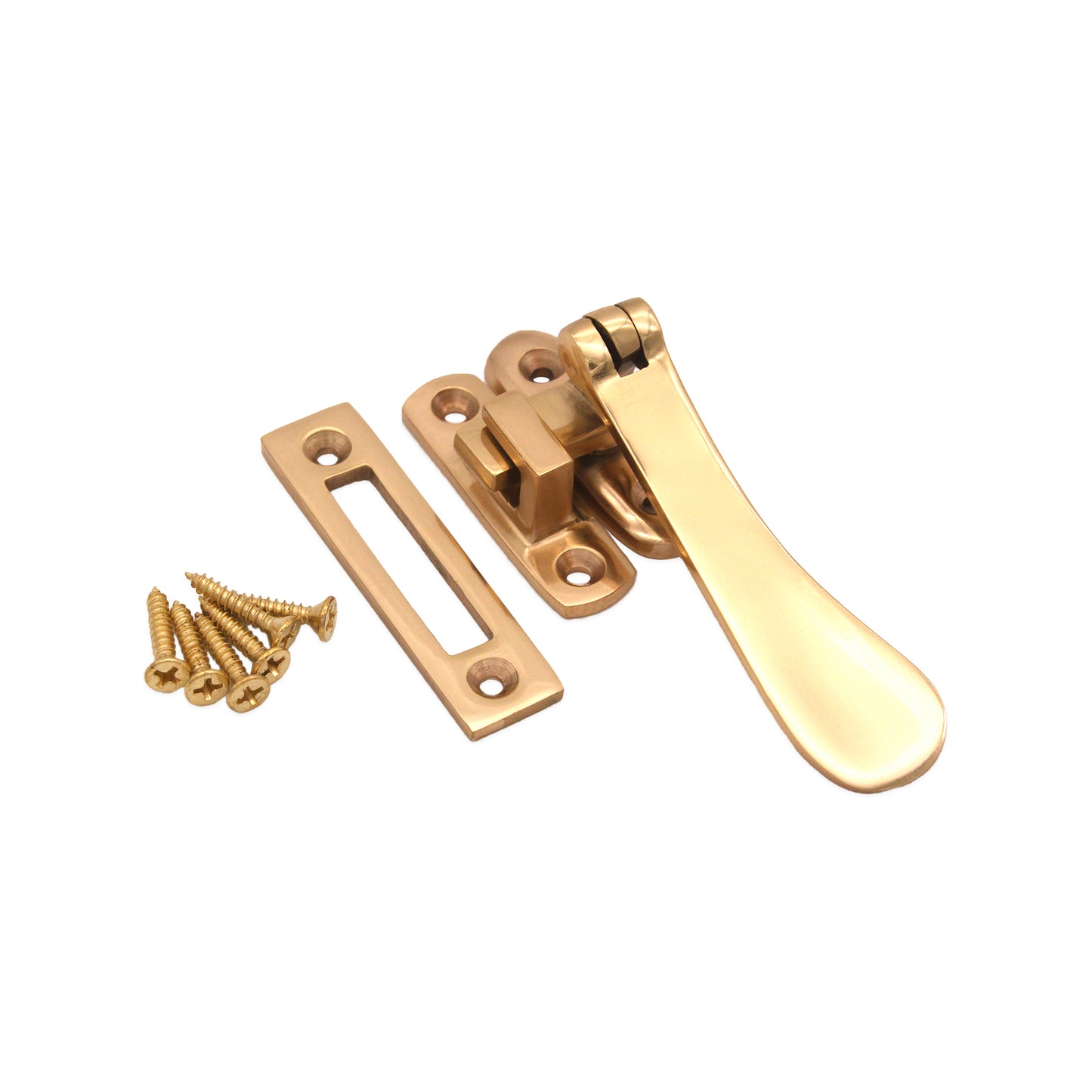 Casement Fastener Polished Brass